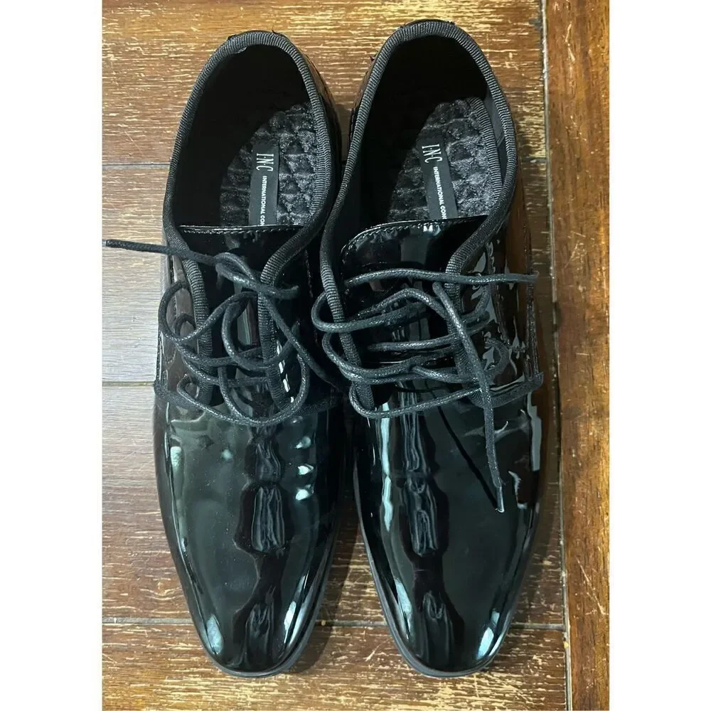 Inc Men's Dorodo Patent Leather Oxfords